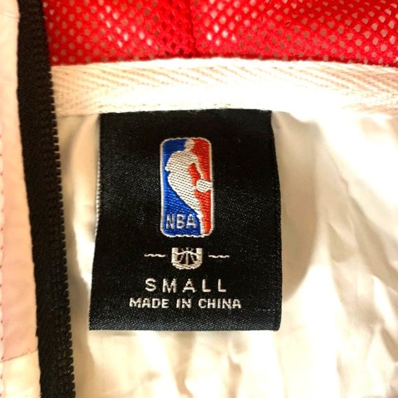 MIAMI HEAT NBA Margin Of Victory Windbreaker Jacket Jacke Anorak SIZE- SMALL - Picture 4 of 6